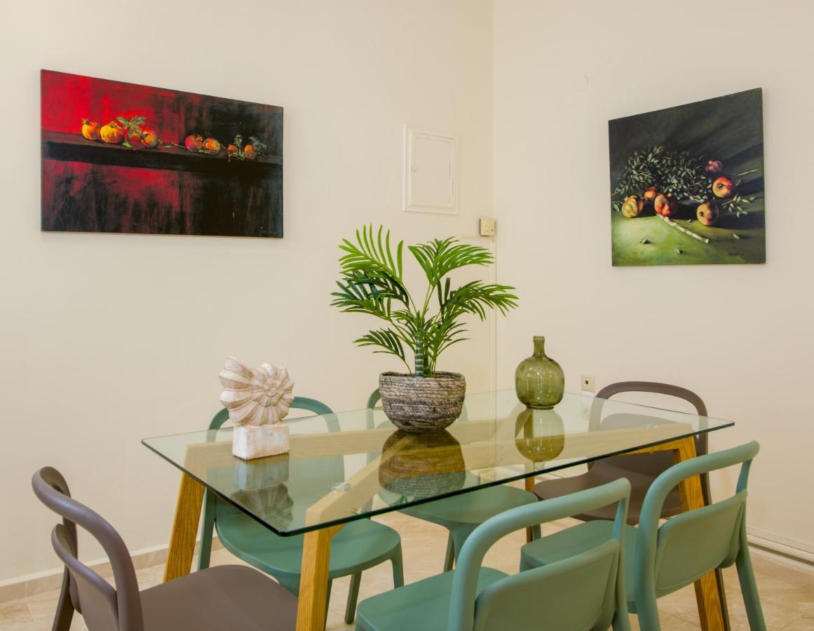 Center Manolia Dream 3 Bedroom Apartment 100M Away From The Beach Hriszí Aktí Haniá Kültér fotó