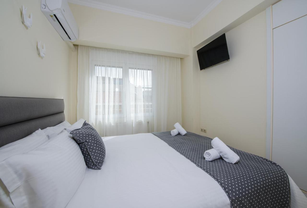Center Manolia Dream 3 Bedroom Apartment 100M Away From The Beach Hriszí Aktí Haniá Kültér fotó
